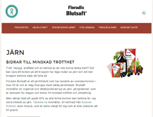 Tablet Screenshot of blutsaft.se